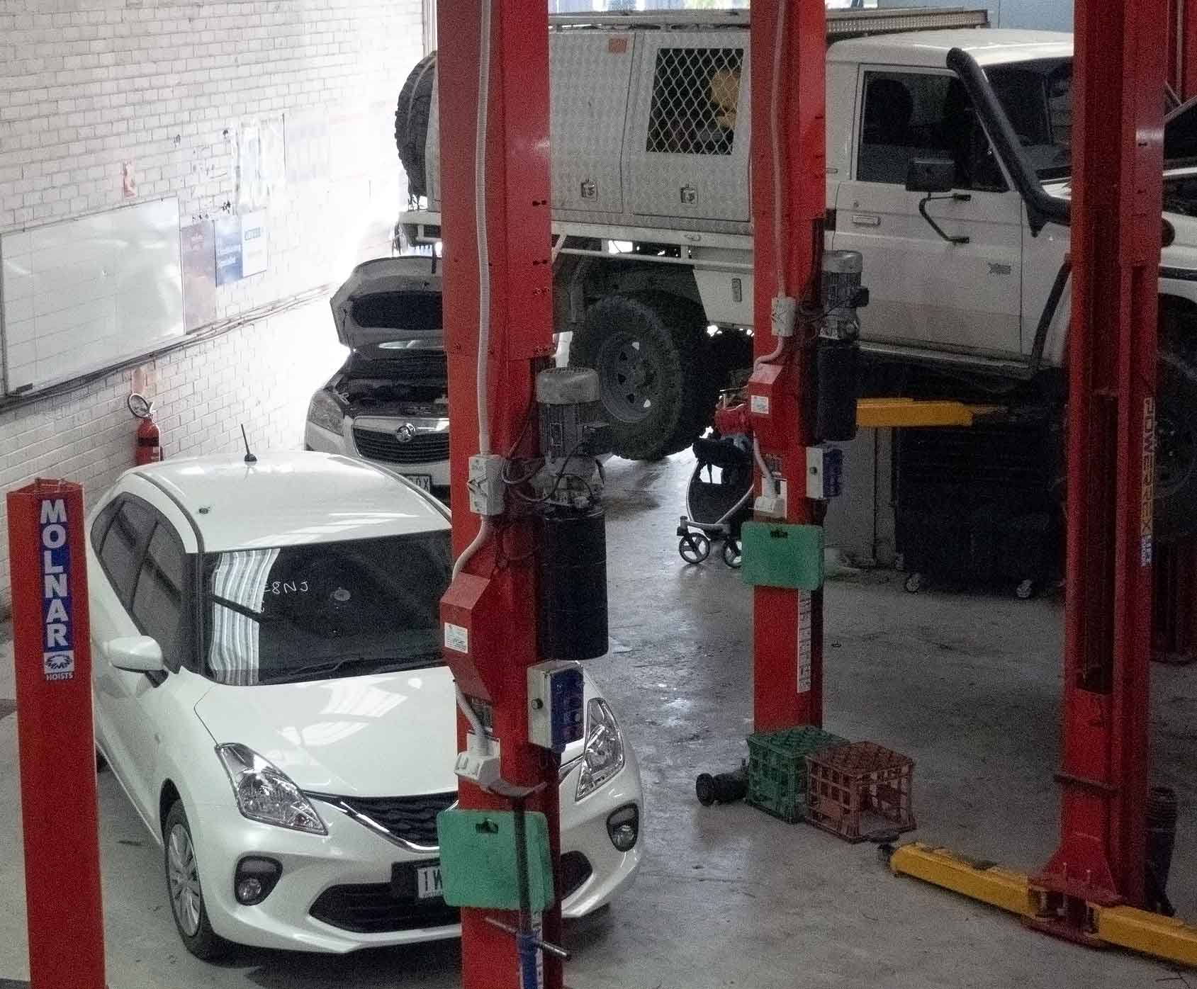 we do minor and major logbook servicing of all vehicles